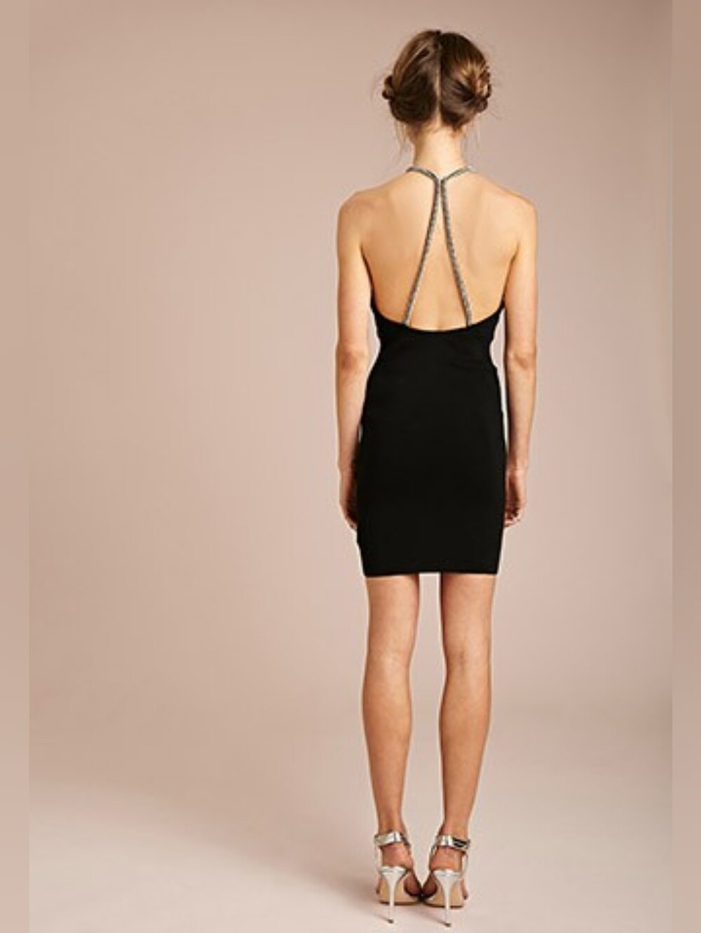 Forever21 Rainstoned Cocktail Dress